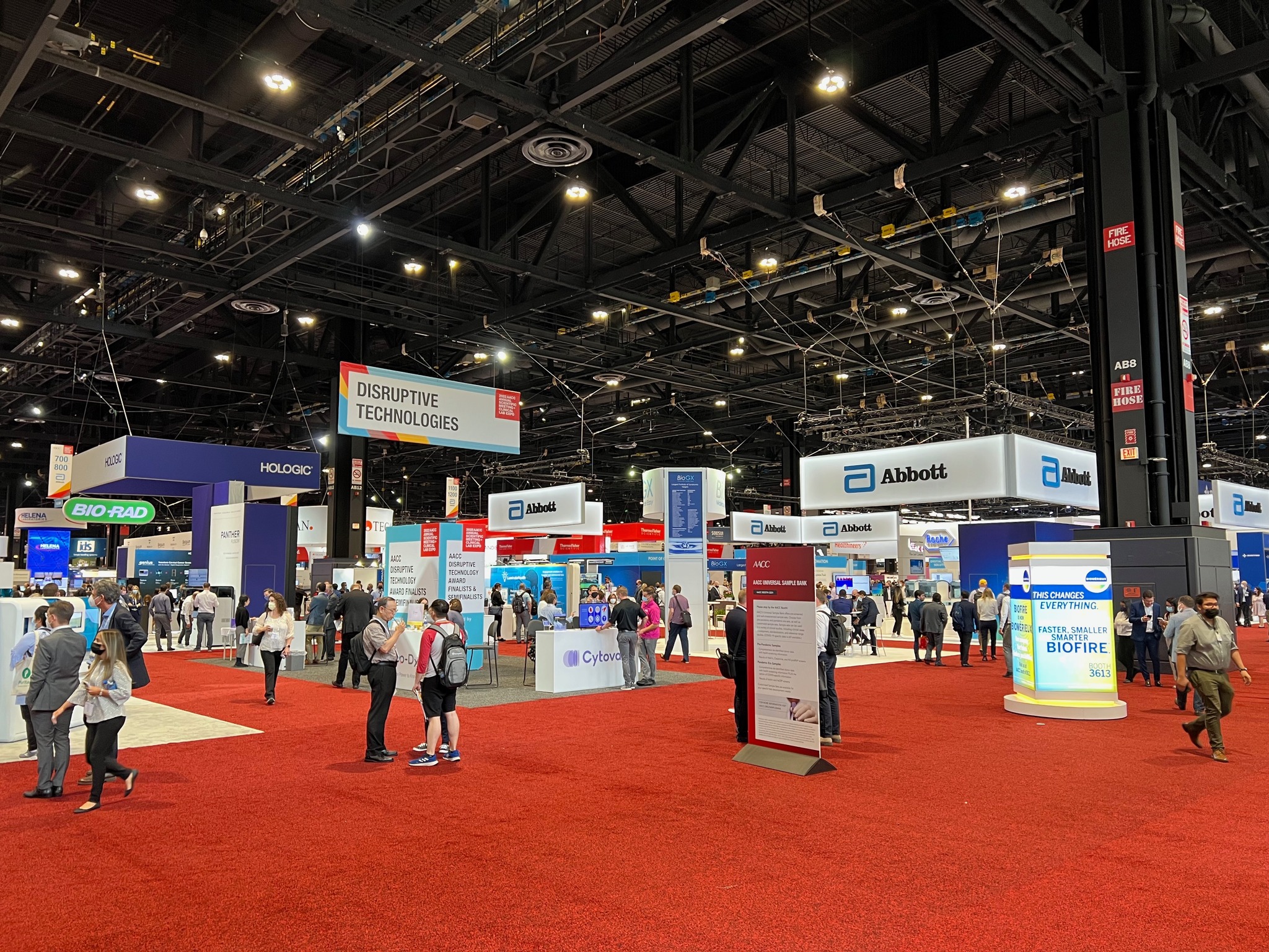 Image: Attendees benefitted from an exciting lineup of expert speakers and scientific sessions as well as a vast array of emerging technologies and products (Photo courtesy of AACC)